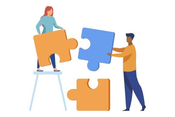 Download Partners Holding Big Jigsaw Puzzle Piece - Piece Collection
